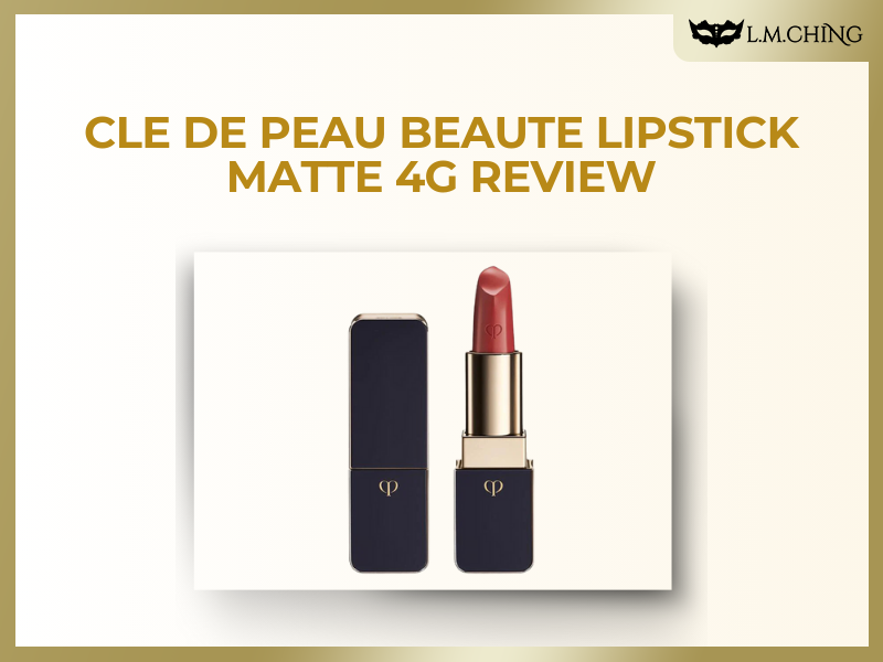 Cle de Peau Beauté Lipstick Matte 4g Review