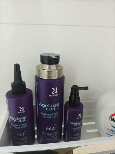 Het geheim om uw haar te herstellen: Ru:t Hair AgeLess Clinic Koreaanse Shampoo