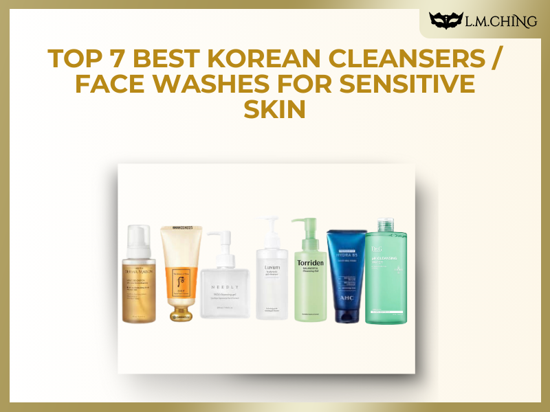 Best Korean Cleansers, Face Washes for Sensitive Skin