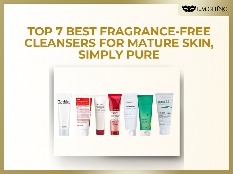 fragrance free cleanser for mature skin