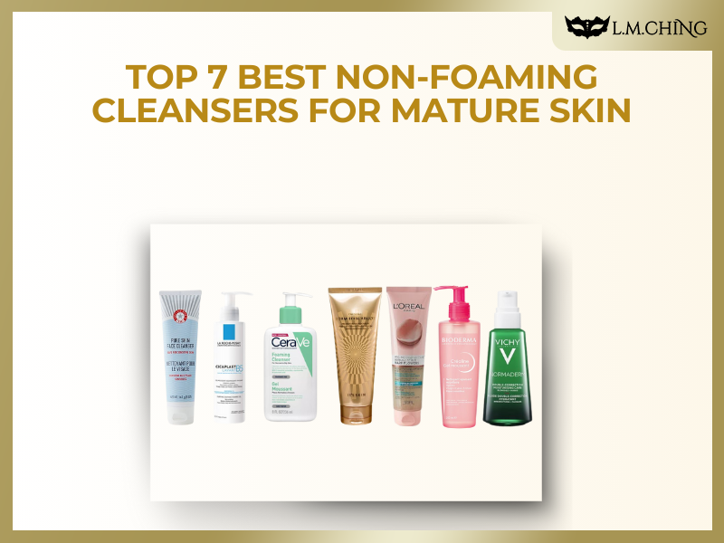 non foaming cleanser for mature skin