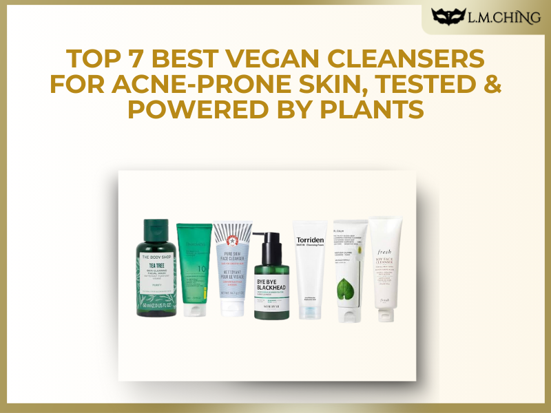 vegan cleanser for acne prone skin