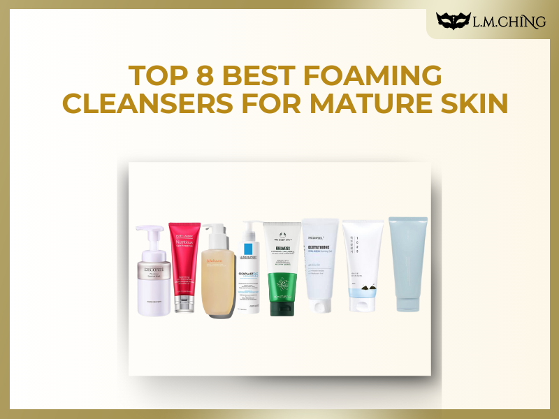best foaming cleanser for mature skin