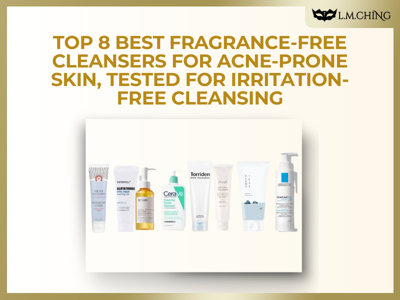 fragrance free cleanser for acne prone skin