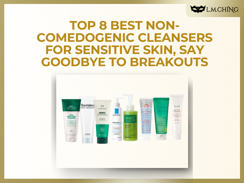 non comedogenic cleansers for sensitive skin