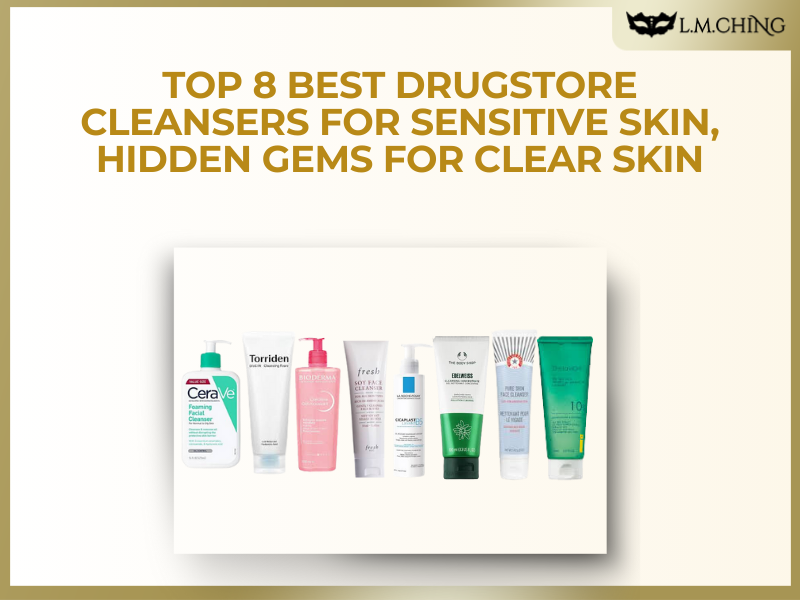 best drugstore cleansers sensitive skin
