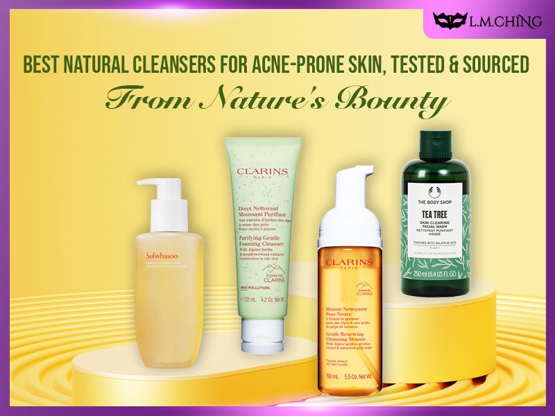 best natural cleanser for acne prone skin