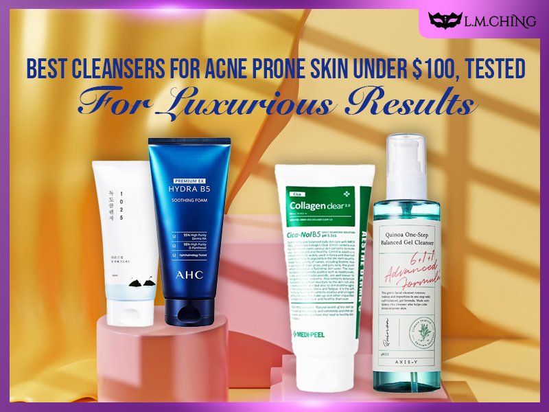cleanser for acne prone skin under 100