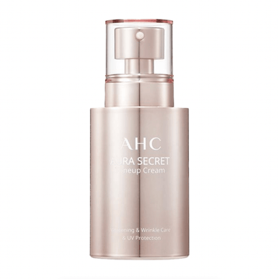 AHC เกาหลี โทนอัพครีม ออร่า ซีเคร็ต ดูแลริ้วรอย และ ป้องกันรังสียูวี SPF30 PA++ 50 ก.