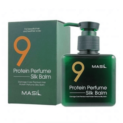 Masil Miracle 9 Protein Balsem Penghalus Sutra Parfum Rambut (Bunga Putih) 180ml