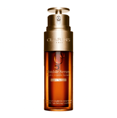 Clarins Double Serum Tekstur Ringan Pati Menentang Usia Lengkap 50ml