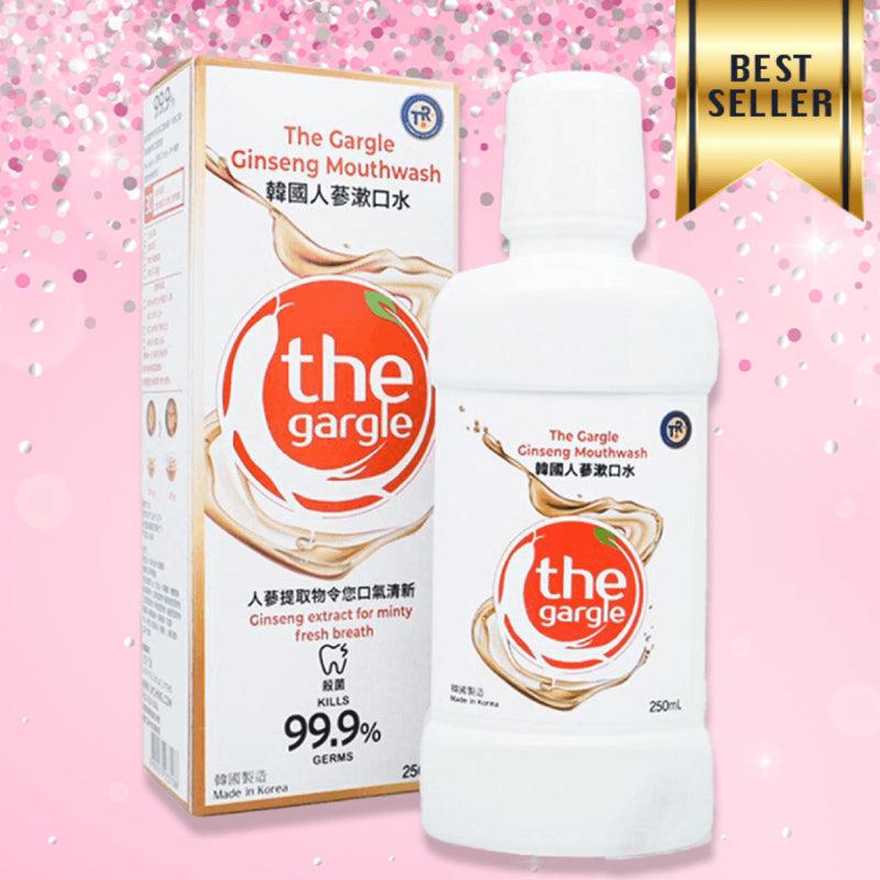 The Gargle 99.9٪ تعقيم غسول الفم بنكهة الجنسنغ الكوري 250 مل معطر للفم السائل