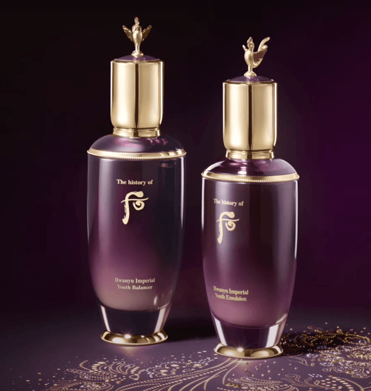 The history of Whoo Hwanyu Imperial Youth Special Gift Set (Balance 25ml + Emulsion 25ml)