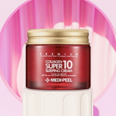 MEDIPEEL คอลลาเจน ซุปเปอร์ 10 ครีมบำรุงผิวขณะนอนหลับ 70 มล.