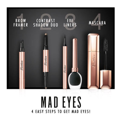 GUERLAIN Mad Eyes Felt Tip Precision Eyeliner (#1 Matte Black) 0.6ml - LMCHING Group Limited