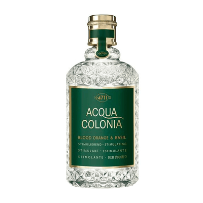 4711 Acqua Colonia Blutorange Stimmungsaufhellendes Parfüm & Basilikum Eau de Cologne 50ml