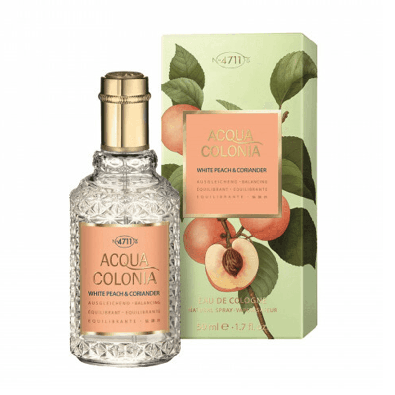 4711 Acqua Colonia Fresh & Fruity Aroma White Peach & Coriander Eau de Cologne Spray 50ml / 170ml - LMCHING Group Limited