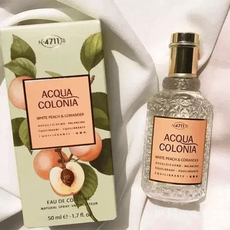 4711 Acqua Colonia Fresh & Fruity Aroma White Peach & Coriander Eau de Cologne Spray 50ml / 170ml - LMCHING Group Limited