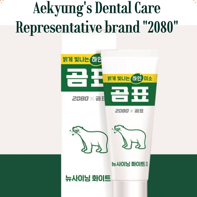 AEKYUNG Gompyo 2080 White Toothpaste 90g - LMCHING Group Limited
