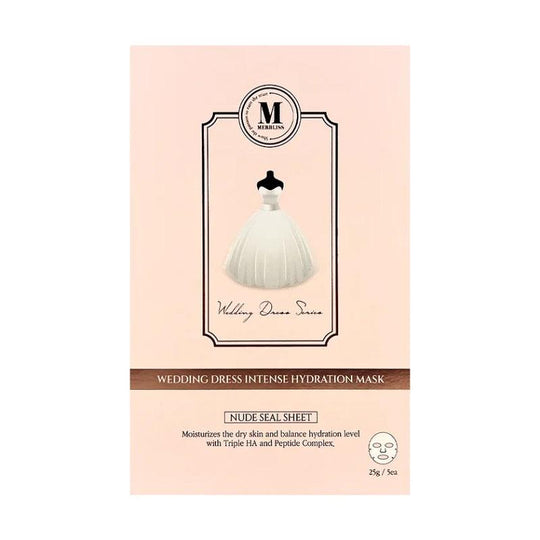 MERBLISS Wedding Dress Intense Hydration Coating Nude Seal Mask 25g x 10 - LMCHING Group Limited