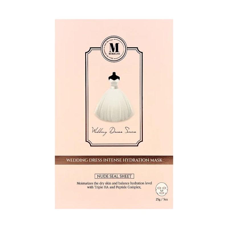 MERBLISS Wedding Dress Intense Hydration Coating Nude Seal Mask 25g x 10 - LMCHING Group Limited