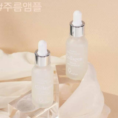 9wishes Marine Collagen Perfect Ampule skin care Serum 25ml Reduced Fine Lines & Wrinkles - LMCHING Group Limited