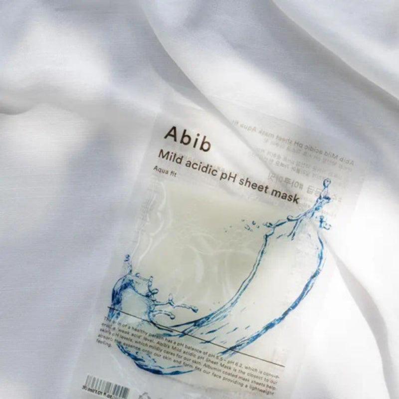 Abib Mild Acidic pH Sheet Mask Aqua Fit 30ml x 10 - LMCHING Group Limited