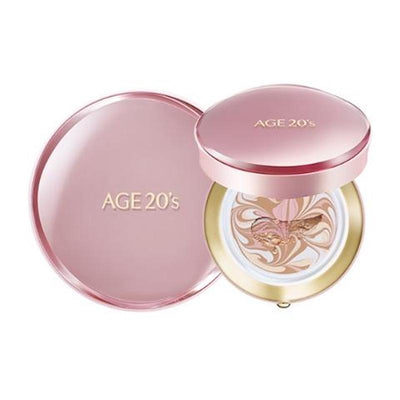 AGE 20'S Signature Essence Cover Pact Master Moisture 14 กรัม + รีฟิล 14 กรัม SPF50+ PA++++ (#23 Natural Tone)