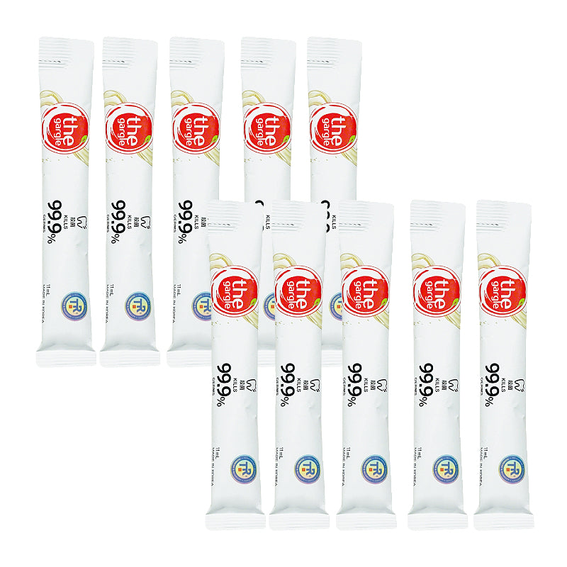 [Travel Size] the gargle 99.9% Sterilization Korean Ginseng Flavored Mouthwash 11ml x 20ea Liquid Mouth Freshner