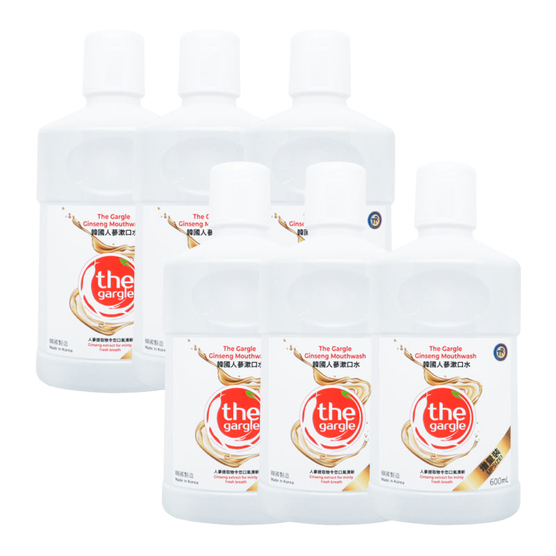 [UPSIZE] the gargle 99.9% Sterilization Korean Ginseng Flavored Mouthwash 600ml Liquid Mouth Freshner