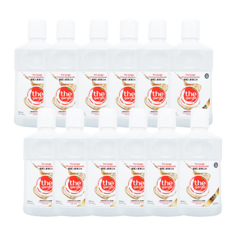 [UPSIZE] the gargle 99.9% Sterilization Korean Ginseng Flavored Mouthwash 600ml Liquid Mouth Freshner
