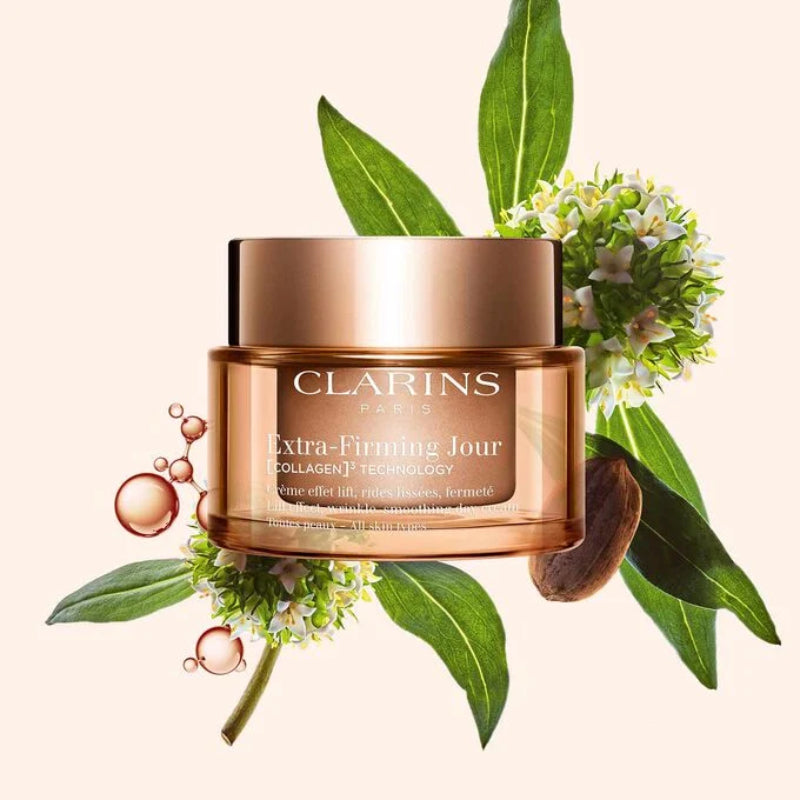 Clarins एक्स्ट्रा-फर्मिंग जर्स रिंकल कंट्रोल फर्मिंग डे क्रीम (सभी प्रकार की त्वचा) 50 मिली