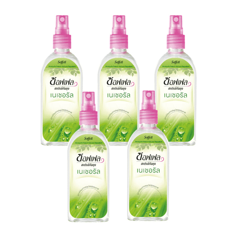 SOFFELL Spray liquide anti-moustique (Citronnelle) 80 ml