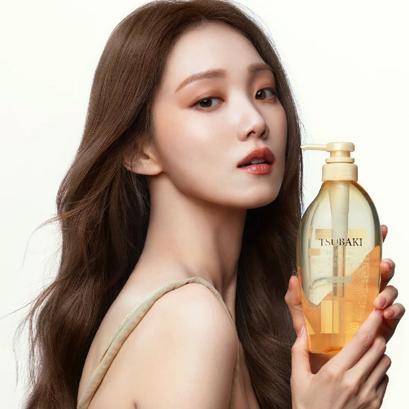 SHISEIDO Tsubaki Premium Volumen und Reparatur Shampoo 450 ml