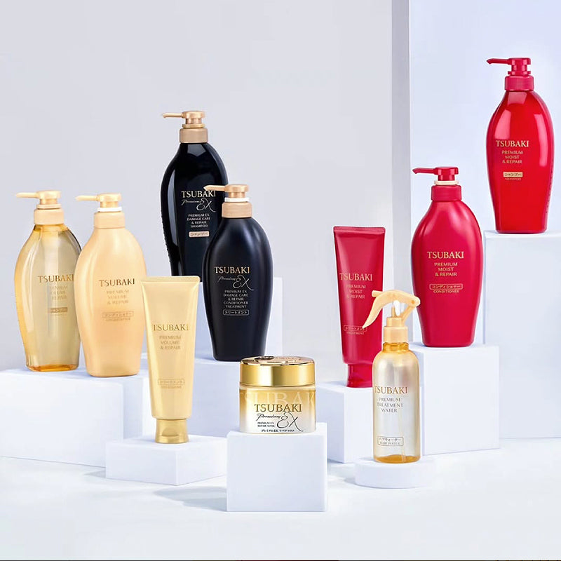 SHISEIDO Tsubaki Premium Volumen und Reparatur Spülung 450 ml
