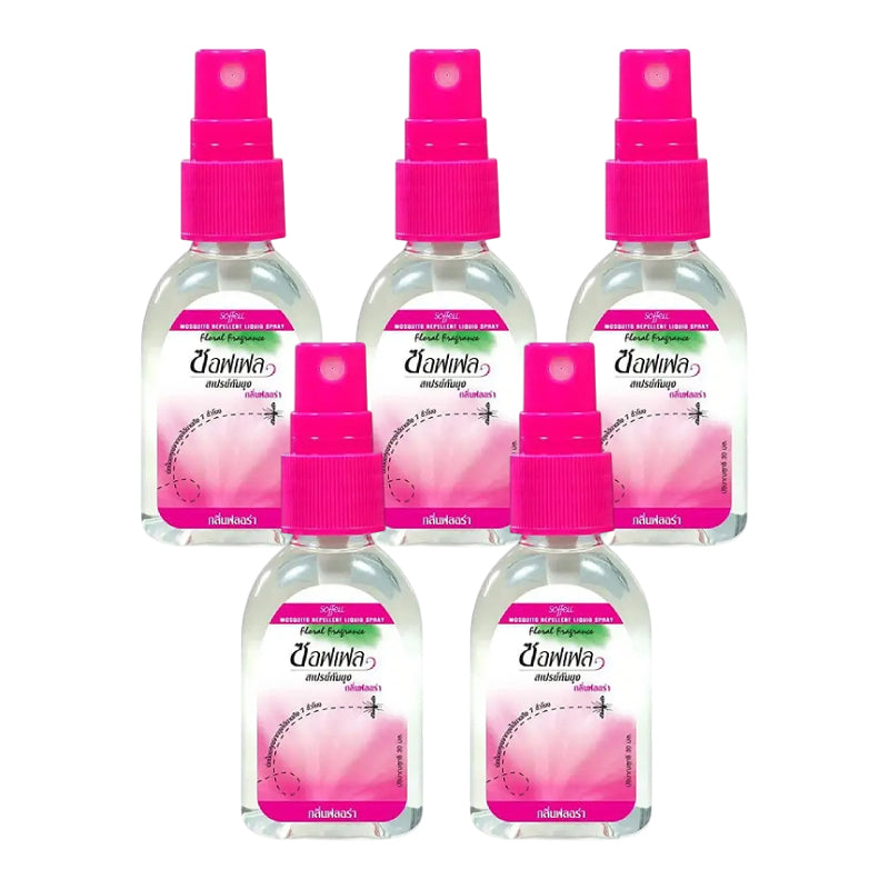 SOFFELL Semprotan Cairan Pengusir Nyamuk (Bunga) 30ml