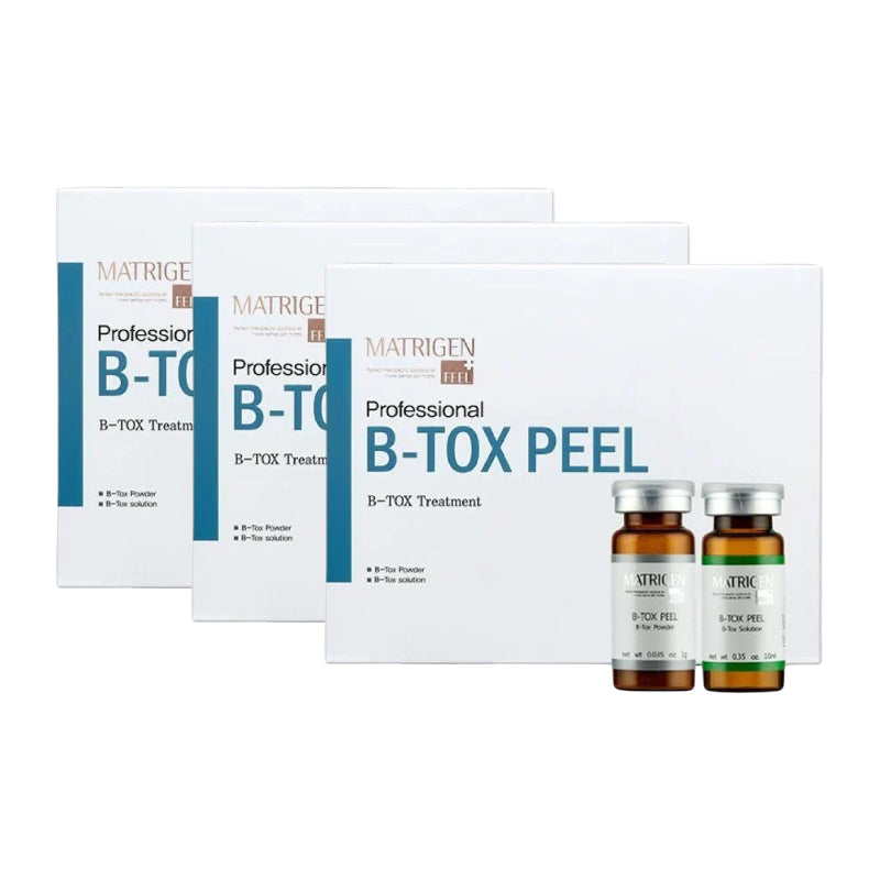 MATRIGEN Professional B-Tox Peel Treatment (Порошок 1 г x 6 + раствор 10 мл x 6)