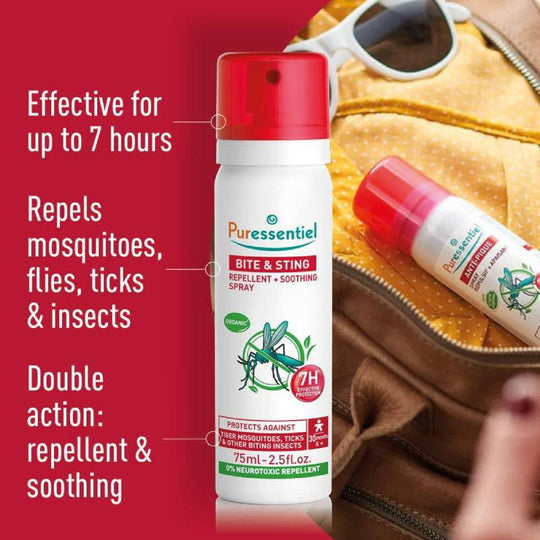 Puressentiel Anti-Sting Repellent And Soothing Spray 75 ml - LMCHING Group Limited
