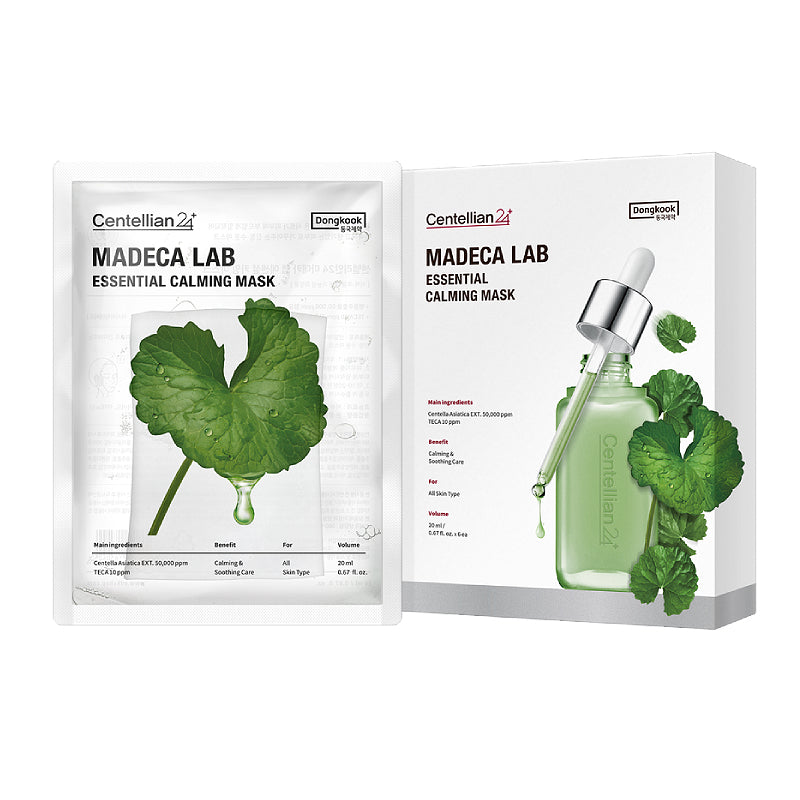 CENTELLIAN 24+ Madeca Lab Essential Calming Mask 20ml x 6pcs