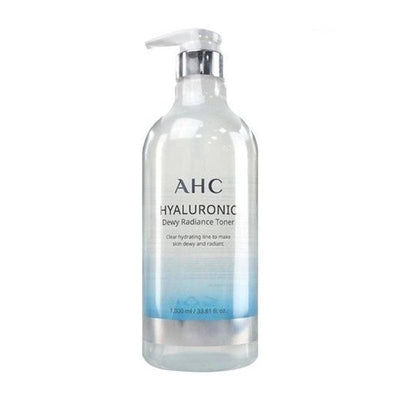 AHC Rocío hialurónico tónico iluminante hidratante (lavanda) tamaño grande 1000ml