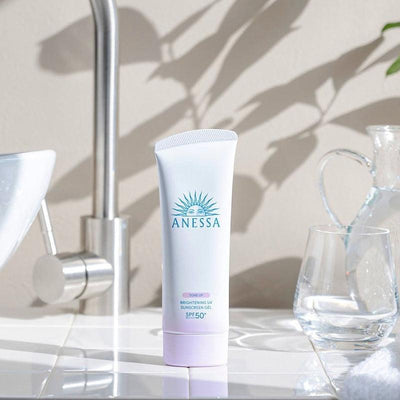 ANESSA Kem Chống Nắng Dưỡng Sáng Nâng Tông Tone Up Brightening UV Sunscreen Gel N SPF50+ PA++++ 90g