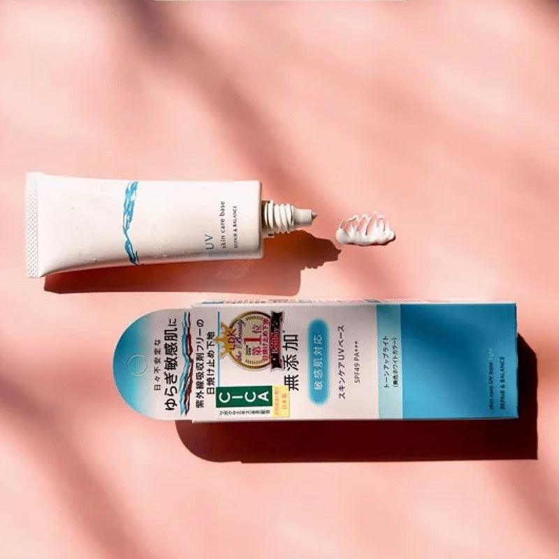 MEISHOKU Repair & Balance Skin Care UV Base Light SPF49 PA+++ 40g - LMCHING Group Limited