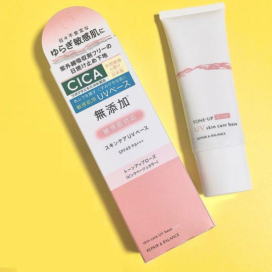 MEISHOKU Repair & Balance Skin Care UV Base Rose SPF49 PA+++ 40g - LMCHING Group Limited