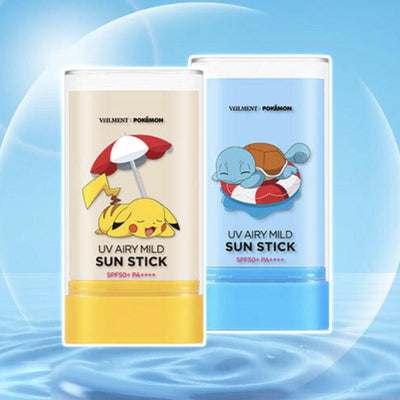 Pokemon UV Airy Mild Sun Stick (#Squirtle) 18g - LMCHING Group Limited