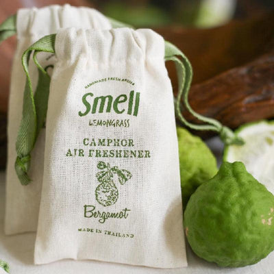 smell LEMONGRASS Handmade Camphor Air Freshener/Mosquito Repellent (Bergamot) 30g - LMCHING Group Limited