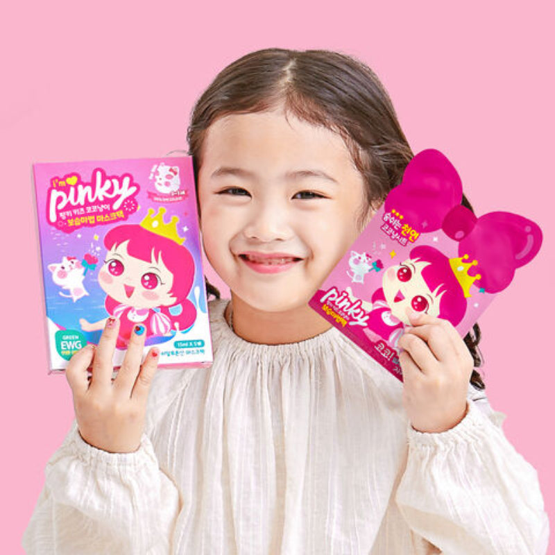 i'm pinky Kids Moisture Sheet Mask 15ml x 5pcs