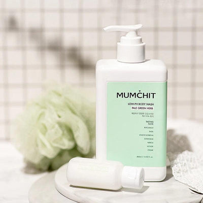 MUMCHIT Low-pH Body Wash (#Pale Green Herb) 400ml - LMCHING Group Limited