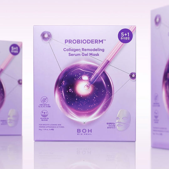BIOHEAL BOH Probioderm Collagen Remodeling Serum Gel Mask 34g x 6pcs