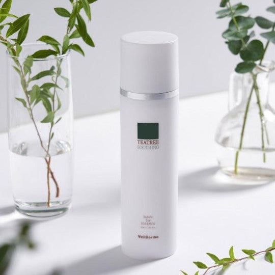 WellDerma TeaTree Soothing Bubble Tox Essence 150ml