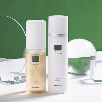 WellDerma TeaTree Soothing Bubble Tox Essence 150ml